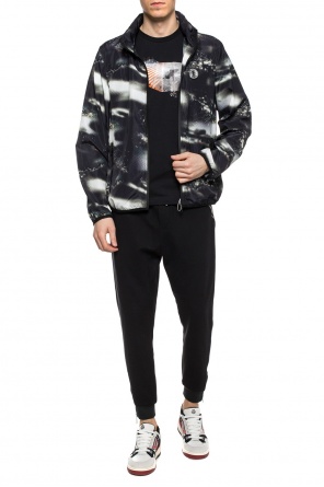 Patterned jacket with a concealed hood, zdjęcie 2 Patterned jacket with a concealed hood od Dirk Bikkembergs